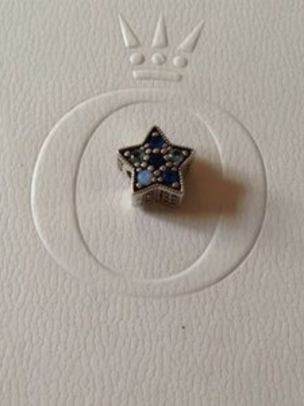 Pandora Bright Blue Star Charm